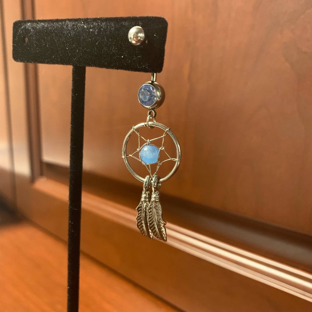 Dream Catcher Navel Dangle Belly Button Jewelry